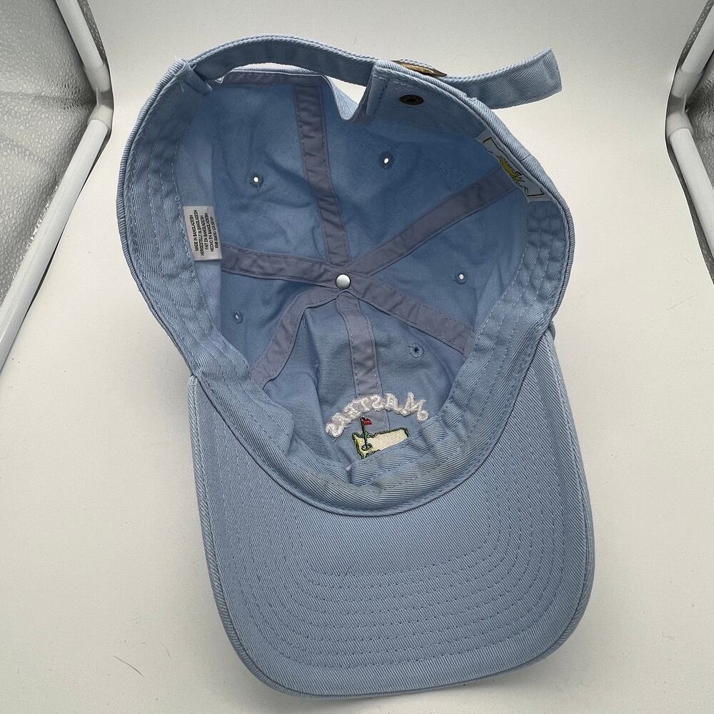 Masters 2023 Dated Hat Embroidered Light Blue Adj… - image 6